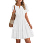 ☀️🌸 2026 New Arrival! Women’s Tiered Mini Dress🍀 – Short Sleeve, Sweet Summer Style & Everyday Comfort 👗