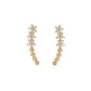 🔥50% OFF!!📢⚡ Starry Flower Rhinestone Ear Climber Earrings – Sparkling Floral Charm for Everyday & Party Looks ✨💎