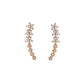 🔥50% OFF!!📢⚡ Starry Flower Rhinestone Ear Climber Earrings – Sparkling Floral Charm for Everyday & Party Looks ✨💎