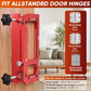 ⏳🔥 LIMITED-TIME 50% OFF!⏰ Adjustable Door Hinge Mortise Jig Kit – Precision Routing, Quick Setup🔧
