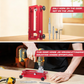 ⏳🔥 LIMITED-TIME 50% OFF!⏰ Adjustable Door Hinge Mortise Jig Kit – Precision Routing, Quick Setup🔧
