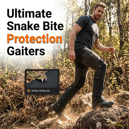 🌿 Tuck In, Stay Dry, Avoid Ticks – Tough Ripstop Gaiters for Hiking & Shooting. Free UK Delivery