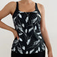 💃 Printed Two-Piece Swimsuit – Tummy control panel, 4-way stretch fabric & UPF 50+ sun protection. Designed to flatter curves & keep you comfortable from beach to poolside 🌊