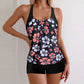 💃 Printed Two-Piece Swimsuit – Tummy control panel, 4-way stretch fabric & UPF 50+ sun protection. Designed to flatter curves & keep you comfortable from beach to poolside 🌊