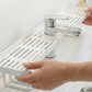 💖 HOT SALE 60% OFF 💖 No-Drill Kitchen Sink Sponge Holder & Drain Rack – Self-Draining, Strong Adhesive & Keeps Your Worktop Tidy & Dry 🧽✨