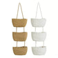 Wall-Hanging 3-Tier Storage Organiser ✨ Boho Charm, Vertical Storage – A Pretty, Practical Solution for Any Room 🏡