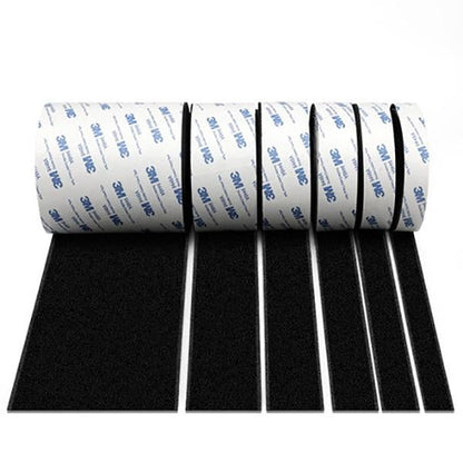 ⏳🔥LIMITED-TIME 50% OFF! ⏰ 9M Self-Adhesive Hook-and-Loop Tape – Backing Adhesive, Cut-to-Size for Home, Office, Cable & DIY ✨