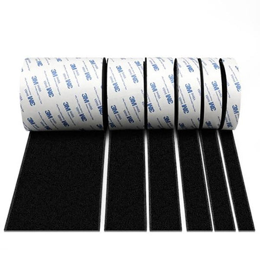 ⏳🔥LIMITED-TIME 50% OFF! ⏰ 9M Self-Adhesive Hook-and-Loop Tape – Backing Adhesive, Cut-to-Size for Home, Office, Cable & DIY ✨