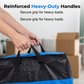 📦 Buy 2 Get 1 Free NOW! 🧳 Collapsible Storage & Moving Bag – Heavy-Duty Handles & Zippered Closure – Perfect for House Moves, Storage & Travel 🏠✨