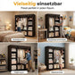 👗 Easy-Assembly Fabric Wardrobe – Non-Woven Cover, Hanging Rail & Shelves. 50% Off Today. Free Returns