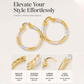 💫 50% OFF! ✨ Women's Elegant Twisted Hoop Earrings – Stylish Spiral Design, Lightweight Comfort & Premium Finish – Versatile for Daily Wear & Special Occasions 💍