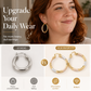 💫 50% OFF! ✨ Women's Elegant Twisted Hoop Earrings – Stylish Spiral Design, Lightweight Comfort & Premium Finish – Versatile for Daily Wear & Special Occasions 💍