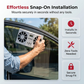 ☀️ Solar Powered Car Exhaust Fan – Dual turbo ventilation rapidly expels hot air & stale odours, while the digital temperature display lets you monitor cabin conditions at a glance. A must-have for sunny days & parked cars 🌡️