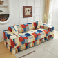 🐾 Pet-Proof & Pretty – Ruffled Stretch Sofa Cover That Stays in Place. Machine Washable. Half Price. Free UK Delivery
