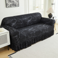 🐾 Pet-Proof & Pretty – Ruffled Stretch Sofa Cover That Stays in Place. Machine Washable. Half Price. Free UK Delivery