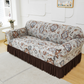🐾 Pet-Proof & Pretty – Ruffled Stretch Sofa Cover That Stays in Place. Machine Washable. Half Price. Free UK Delivery