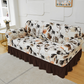 🐾 Pet-Proof & Pretty – Ruffled Stretch Sofa Cover That Stays in Place. Machine Washable. Half Price. Free UK Delivery