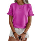 📢📢 50% OFF !! ⏰ Women's Elegant Ruffle Sleeve Summer Top – Flirty Sleeves, Breathable Fabric & Effortlessly Feminine 🌸✨