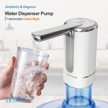🚰 Automatic Dispenser Pump – Multifunctional, Silent & Fits Most Standard Bottles💧
