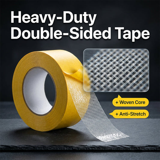 💪 Sticks to Carpet, Tile & Wallpaper – Waterproof Double-Sided Tape, No Messy Residue. Half Price. Free UK Delivery