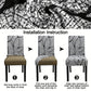 🪑 Buy One Get One Free – Stretch Dining Chair Covers. Non-Slip & Wrinkle-Free. UK Stock