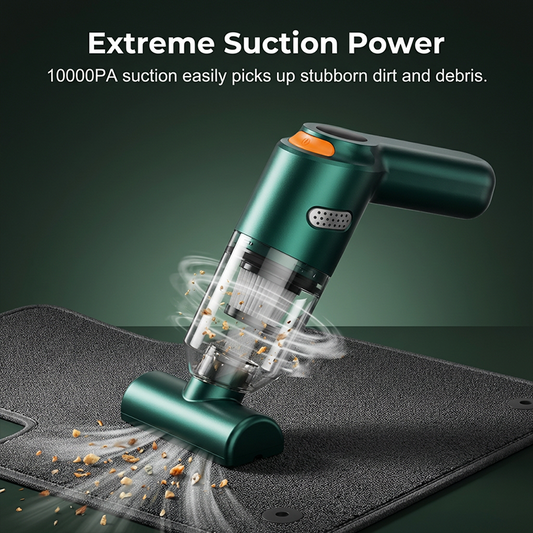 ⏰ Limited-Time Offer! 🔋🚗High-Power Cordless Vacuum Cleaner Kit for Car – Quick Clean-Ups Anywhere 💨
