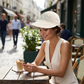 ⏳ LAST DAY SALE: ONLY £17.99!! 🎁✨ Women's UPF 50+ Elegant Foldable Sun Hat – Wide-Brim Cotton Bucket Hat with Neck Flap & Adjustable Strap – Packable, Breathable & Beach-Ready 🌞🇬🇧