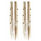 💇‍♀️ 50% OFF! ✨ Maillard Style Pre-Braided Hair Extensions – Bohemian Braids, Metallic Accents & Festival Ready 🌸