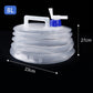 📢📢50% OFF!! ⏰ 💧 Collapsible Water Container with Spigot – Portable Folding Water Jug for Camping, Picnic, Outdoor & Emergency Use ✨