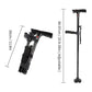 🦯💡 LIMITED-TIME 50% OFF! Multifunction Folding Walking Cane – Built-In Light, Emergency Alarm, Quad Base & 5-Level Height Adjustment – Safety, Stability & Independence in One ✨