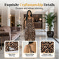 🐆 Women's Leopard Print Spaghetti Strap Maxi Dress | Fierce Silhouette, Flowy Fabric & Perfect for Summer Nights & Holidays