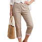 🎁 New Arrival 50% OFF 💥 Women's Casual Slim-Fit Cropped Trousers – Stretchy, Flattering & Perfect for Work, Weekends & Everything in Between ✨