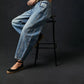 💃 Women's Retro Mid-Rise Wide-Leg Jeans – Curved fit that flatters the waist & hips, wide-leg silhouette for an elongated look. Perfect for casual days & dressed-up evenings 🌸