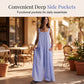 🌬️ Women's Casual Wide-Leg Jumpsuit – Soft, breathable fabric with a relaxed wide-leg cut that moves with you. Ideal for lounging at home, running errands or meeting friends for brunch 🧺