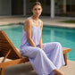 🌬️ Women's Casual Wide-Leg Jumpsuit – Soft, breathable fabric with a relaxed wide-leg cut that moves with you. Ideal for lounging at home, running errands or meeting friends for brunch 🧺