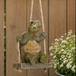 🏆 Surprise Price: Only £14.99!!! 🐢 Whimsical Turtle Swing Decor – A Charming Hanging Ornament for Garden, Patio & Indoor Spaces 🌿✨