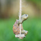 🏆 Surprise Price: Only £14.99!!! 🐢 Whimsical Turtle Swing Decor – A Charming Hanging Ornament for Garden, Patio & Indoor Spaces 🌿✨