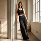 🌬️ Women's Casual Wide-Leg Trousers – Elasticated waist, breathable fabric & a relaxed wide-leg cut. Perfect for lounging at home, running errands or travelling in comfort 🧳