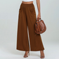 🌬️ Women's Casual Wide-Leg Trousers – Elasticated waist, breathable fabric & a relaxed wide-leg cut. Perfect for lounging at home, running errands or travelling in comfort 🧳