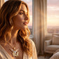 🎉 2026 Sale — Over 25,000 Sold! 😇 Tri-Tone Angel Guardian Pendant Necklace – Gold, Silver & Rose Gold – A Timeless Symbol of Love, Protection & Faith ✨