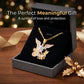 🎉 2026 Sale — Over 25,000 Sold! 😇 Tri-Tone Angel Guardian Pendant Necklace – Gold, Silver & Rose Gold – A Timeless Symbol of Love, Protection & Faith ✨