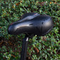 🏙️ Comfortable & Breathable Bicycle Saddle – Designed for the daily commute and weekend leisure rides. Ergonomic shape, soft cushioning & a ventilated centre channel that reduces pressure and keeps you cool on the way to work ☀️