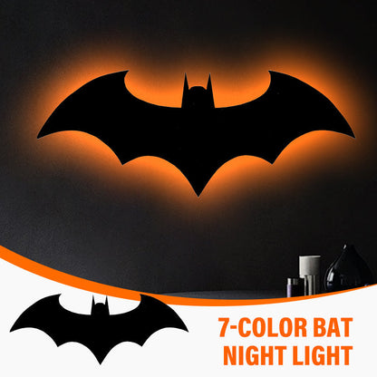🔥 50% OFF on Selected Products 🎉 7-Colour Bat Night Light – A Magical, Colour-Changing Glow for Kids' Bedrooms, Halloween & Cosy Nights In 🦇✨