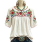 💃 Women's Casual Loose Embroidered Top – Flattering relaxed fit, delicate embroidery detail & airy, moisture-wicking fabric. A versatile piece for warm days & layered evenings 🌸