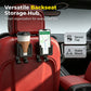 🛍️ Car Seat Back Organiser & Cup Holder – Perfect for the weekly shop, school run & road trips. Strong dual hooks hold handbags & shopping totes, while the built-in cup holder prevents spills. A clutter-free backseat in seconds 🧺