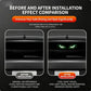 🚗👀 Solar Powered LED Car Warning Light | Catch All Eyes & Boost Driving Safety – Wireless, Auto-Sensing & Universal Fit ✨
