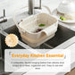 🎁 Last Day Promotion 49% OFF 🔥 Collapsible Faucet-Hanging Sink Strainer Basket – Clip-On, Space-Saving & Perfect for Kitchen Scraps & Tea Bags 🧽✨