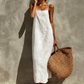 🎉 LIMITED TIME 50% OFF! 👗 Women's Casual Solid Colour Slip Dress – Lightweight Cotton Blend & Flowing Maxi Length – Effortlessly Elegant 🌸✨