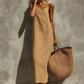 🎉 LIMITED TIME 50% OFF! 👗 Women's Casual Solid Colour Slip Dress – Lightweight Cotton Blend & Flowing Maxi Length – Effortlessly Elegant 🌸✨