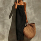 🎉 LIMITED TIME 50% OFF! 👗 Women's Casual Solid Colour Slip Dress – Lightweight Cotton Blend & Flowing Maxi Length – Effortlessly Elegant 🌸✨